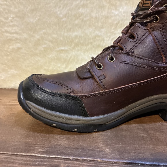 Ariat Women's All Terrain Weather Waterproof Leather Hiking Boot Brown Size 9.5B - Picture 4 of 16